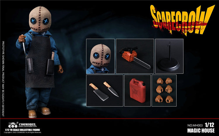 In-stock 1/12 COOMODEL Magic House Scarecrow MH003&MH004 Action Figure