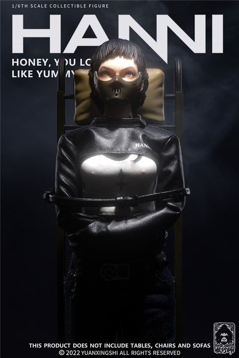 In-stock 1/6 YUANXINGSHI HSLX-001 Food Hunter Hanne Action Figure