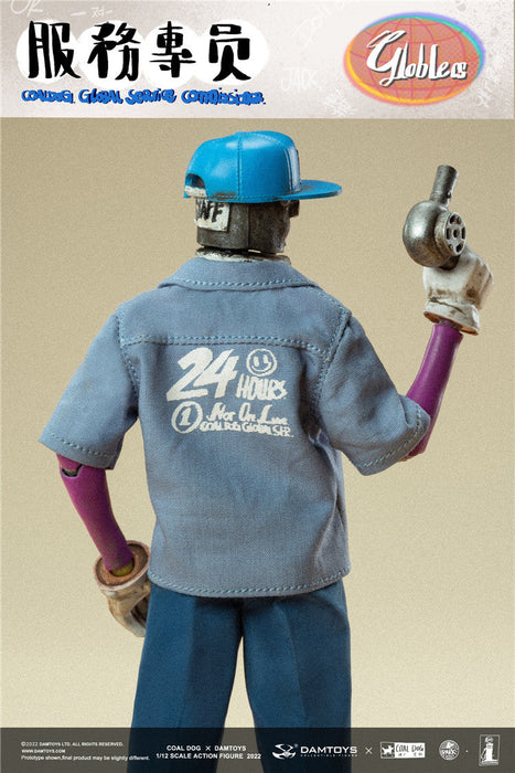 In-stock 1/12 DAMTOYS PES026 Service Commissiner Jack Action Figure