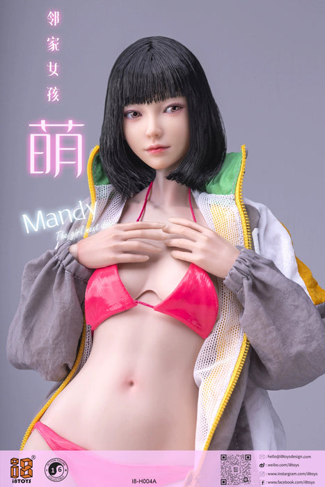 Pre-order 1/6 I8 TOYS I8-H004 Mandy Female head sculpt