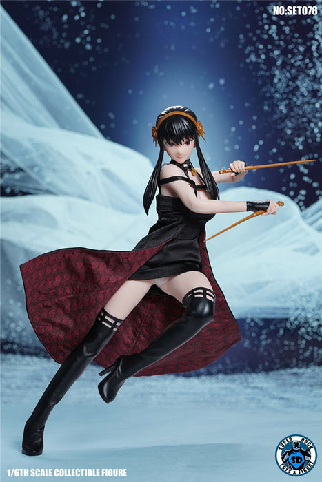 In-stock 1/6 SUPER DUCK Female Assassin SET078 Custom Kit