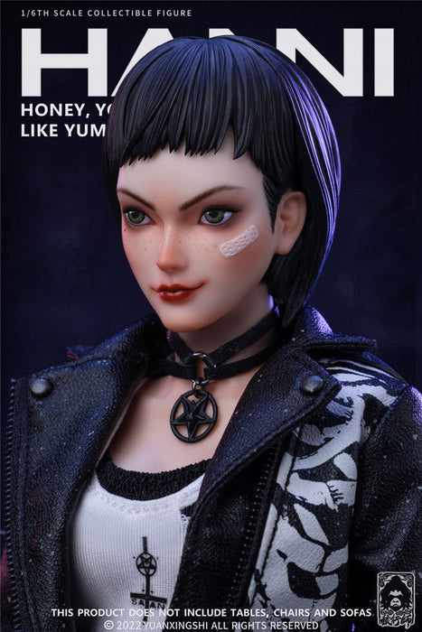 In-stock 1/6 YUANXINGSHI HSLX-001 Food Hunter Hanne Action Figure