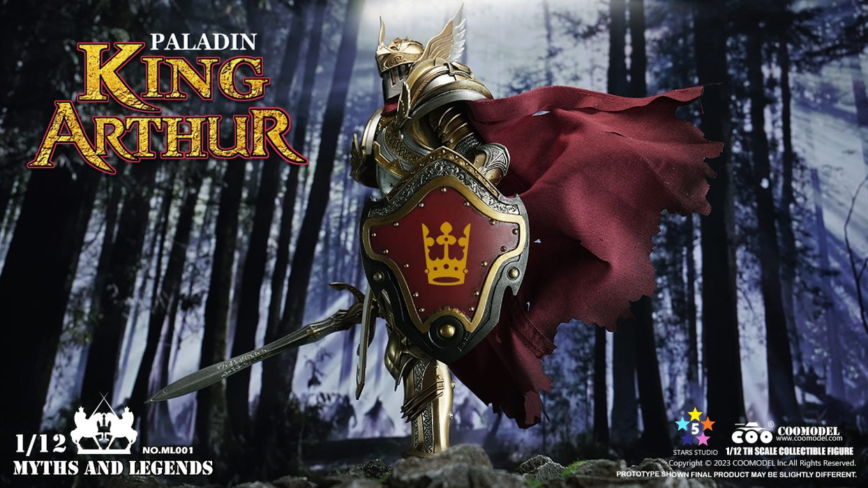 Pre-order COOMODEL 1/12 Myth and Legend ML001 King Arthur / ML002 Black Knight