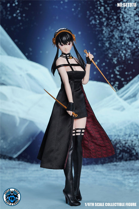 In-stock 1/6 SUPER DUCK Female Assassin SET078 Custom Kit