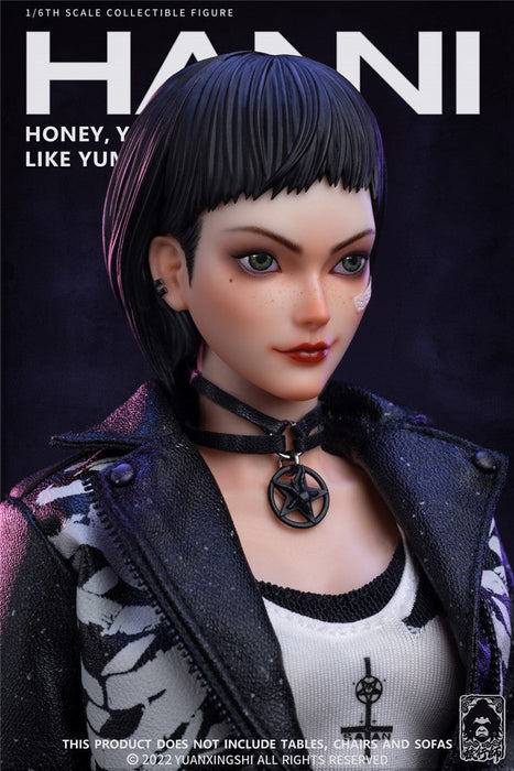 In-stock 1/6 YUANXINGSHI HSLX-001 Food Hunter Hanne Action Figure