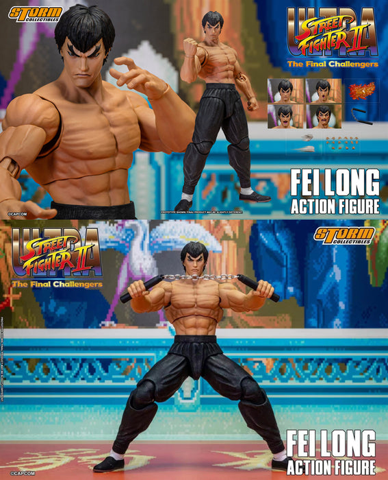 In-stock 1/12 Storm Collectibles STREET FIGHTER II The Final Challengers CPSF24 FEI LONG