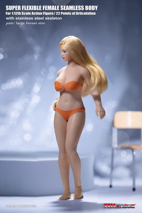 In-stock 1/12 TBLeague PLMB2022-T05 Female Plump Seamless Action Figure (Censored)