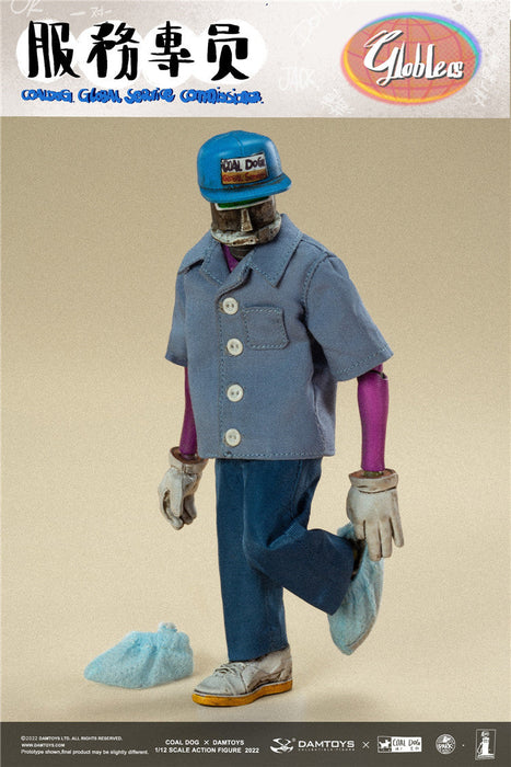 In-stock 1/12 DAMTOYS PES026 Service Commissiner Jack Action Figure