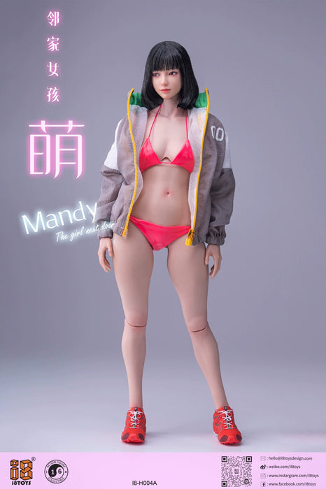 Pre-order 1/6 I8 TOYS I8-H004 Mandy Female head sculpt