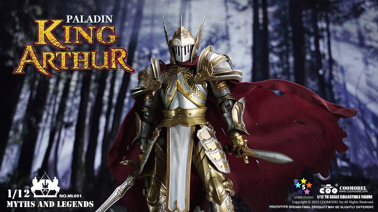 Pre-order COOMODEL 1/12 Myth and Legend ML001 King Arthur / ML002 Black Knight