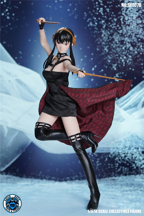 In-stock 1/6 SUPER DUCK Female Assassin SET078 Custom Kit