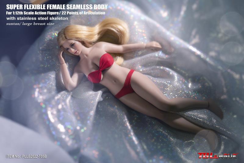 In-stock 1/12 TBLeague PLMB2022-T05 Female Plump Seamless Action Figure (Censored)