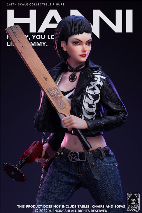 In-stock 1/6 YUANXINGSHI HSLX-001 Food Hunter Hanne Action Figure