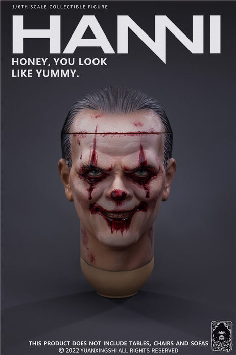 In-stock 1/6 YUANXINGSHI HSLX-001 Food Hunter Hanne Action Figure