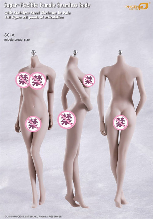 In-Stock TBleague / Phicen Female Body Collection S01A- S29B (Censored)