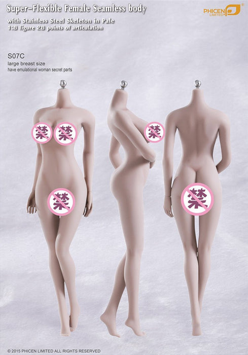 In-Stock TBleague / Phicen Female Body Collection S01A- S29B (Censored)
