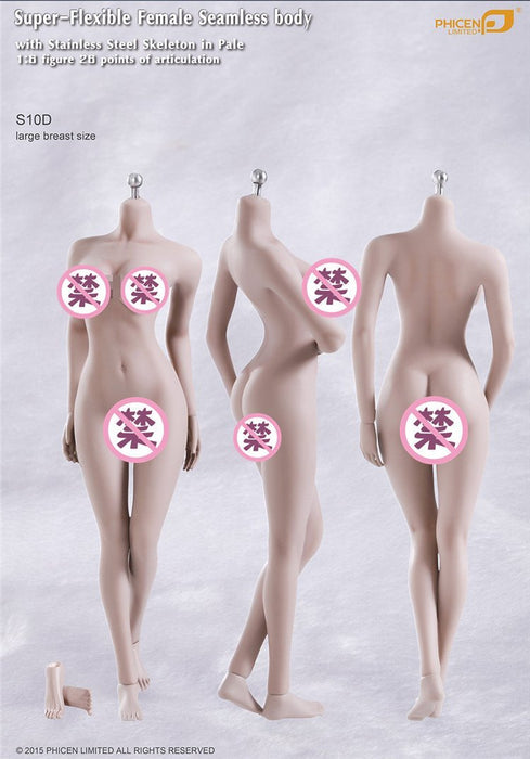 In-Stock TBleague / Phicen Female Body Collection S01A- S29B (Censored)