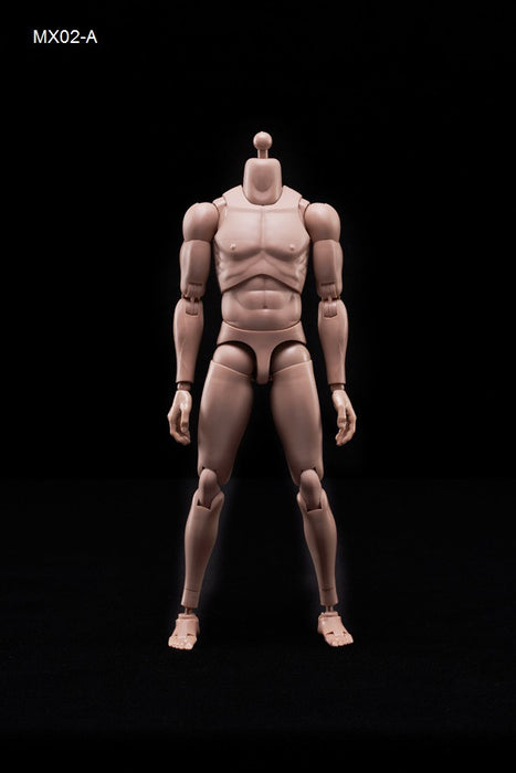 1/6 Male Action Figure Body MX02 2.0A Matt Improved Ver. for Caucasian