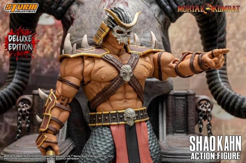 In-stock 1/12 Storm Collectibles Shao Kahn DCMK14/DCMK15 Action Figure