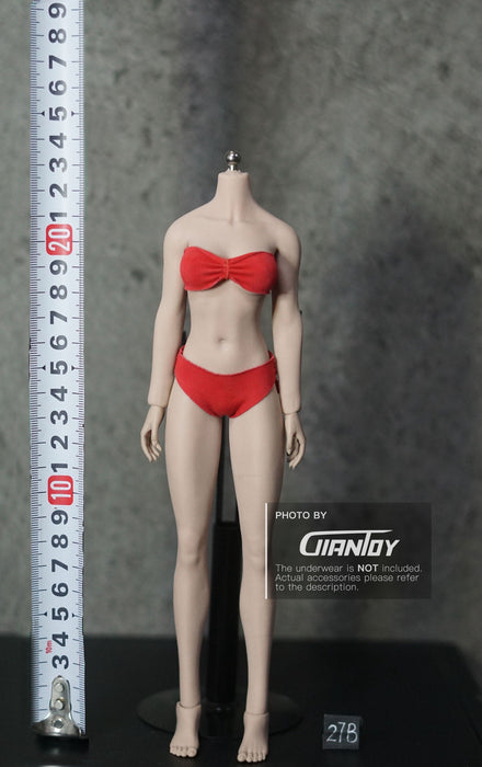 In-stock 1/6 TBLeague Phicen Short Asian Petite S26A S27B Female Body (Censored)
