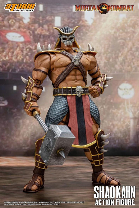 In-stock 1/12 Storm Collectibles Shao Kahn DCMK14/DCMK15 Action Figure