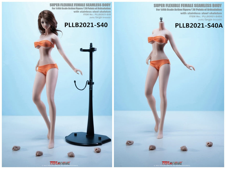 In-stock 1/6 TBLeague tall&slender PLLB2021-S40/S41 Seamless Body (w/head) (Censored)