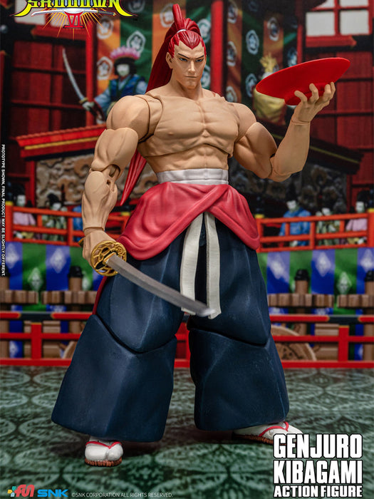 In-stock 1/12 Storm Collectibles SNSS04 GENJURO KIBAGAMI Action Figure