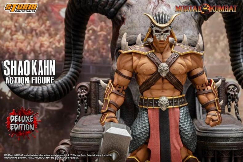 In-stock 1/12 Storm Collectibles Shao Kahn DCMK14/DCMK15 Action Figure