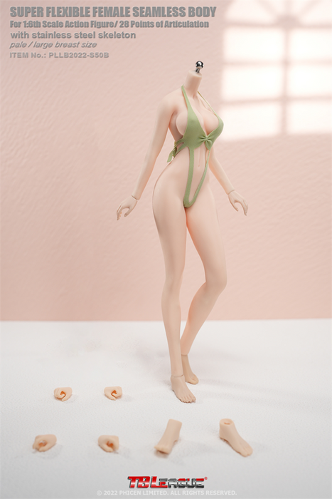 In-stock 1/6 TBleague Tall Anime Body Style (Detachable Feet) PLLB2022-S50/51B