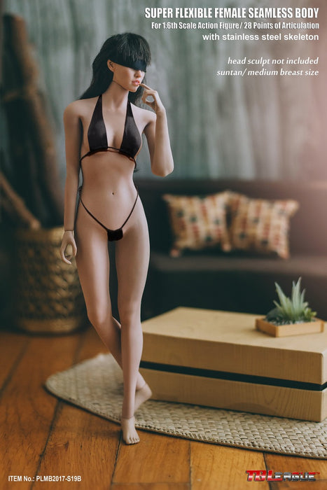 In-stock 1/6 TBLeague Phicen Standard Mid-bust S18A S19B Seamless Female Body (Censored)