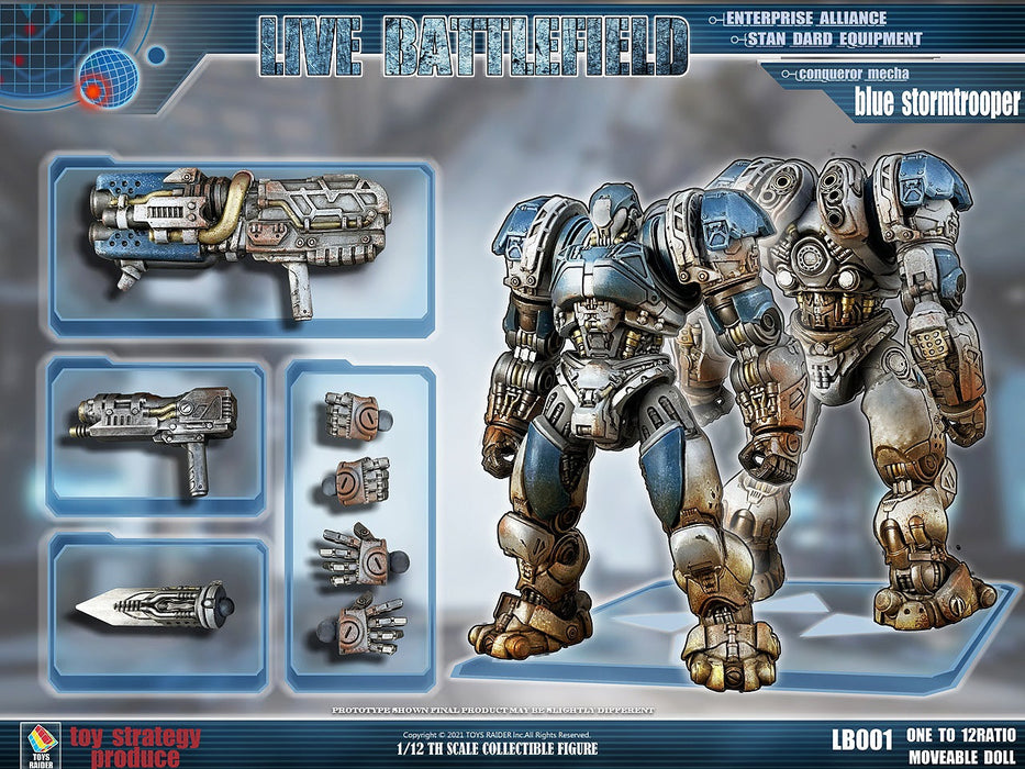 In-stock 1/12 Toy Strategy Live Battlefield LB001/LB002/LB003