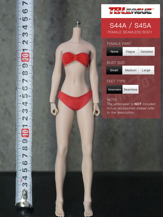 In-stock 1/6 TBLeague PLSB2021 Teenage Female Body Small Bust S44A S45A (Censored)