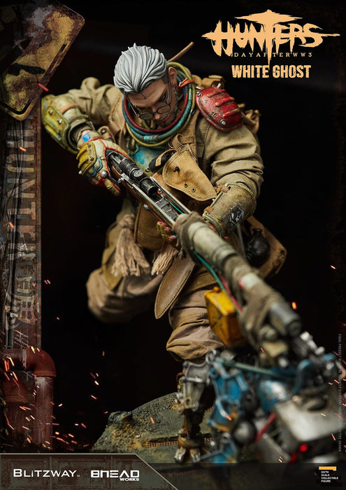 In-stock 1/6 Blitzway BW-UMS 11801 White Ghost Action Figure