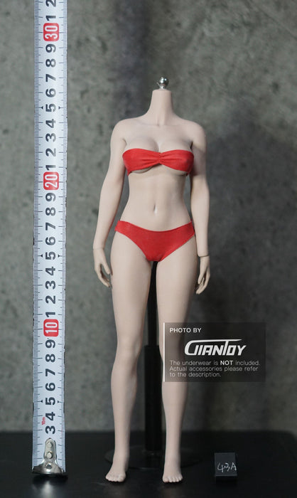 In-stock 1/6 TBLeague European Female Seamless Body Undetachable Feet S42A S43A (Censored)