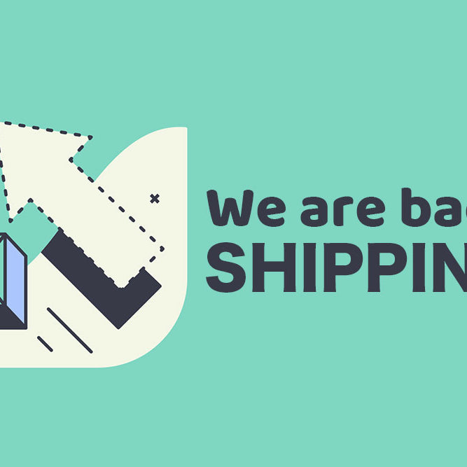 Service recovered! We are shipping as usual now.