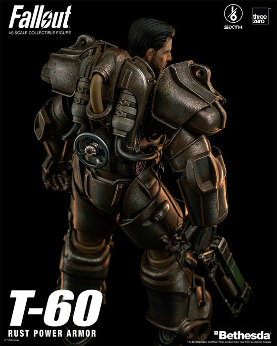 Pre-order 1/6 THREE ZERO 3Z10050W0 Fallout T-60 Rust Power Armor Action Figure