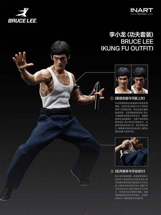 Pre-order 1/12 INART GY-A036 Bruce Lee (Yellow Jumpsuit) & GY-A037 Bruce Lee (Kung Fu Outfit)