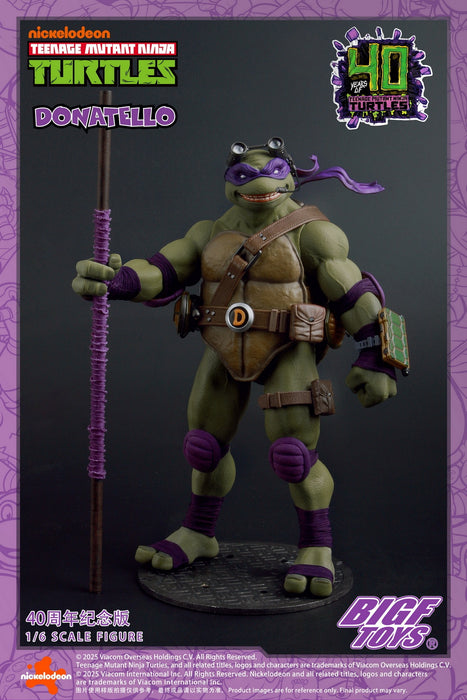 Pre-order 1/6 BIGFTOYS BIGF-003 TNMT Donatello 40th Anniversary Edition