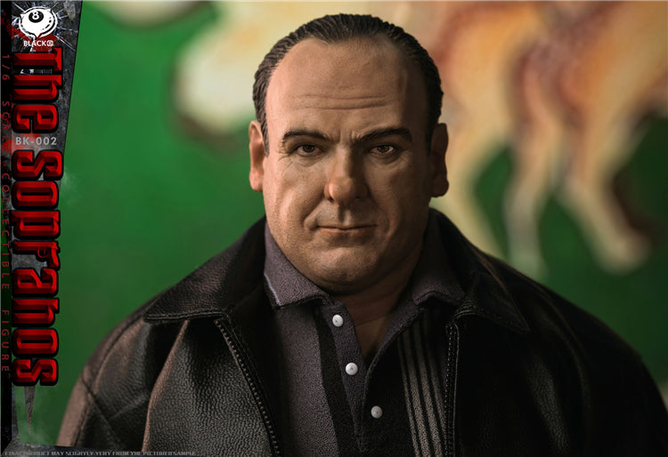In-stock 1/6 BLACK 8 STUDIO BK-002 The Sopranos Action Figure (Re-issue)