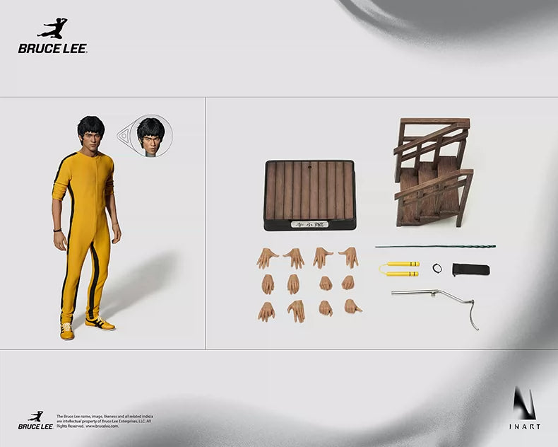 Pre-order 1/6 INART GY-A043 Bruce Lee (Yellow Jumpsuit)