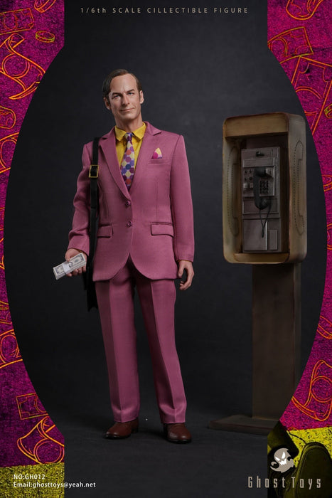 In-stock 1/6 Ghost Toys GH-012 Seductive Saul Lawyer Action Figure