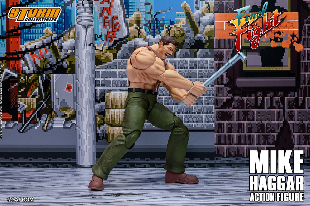 Pre-order 1/12 Storm Collectibles CAFF01 MIKE HAGGAR - FINAL FIGHT Action Figure