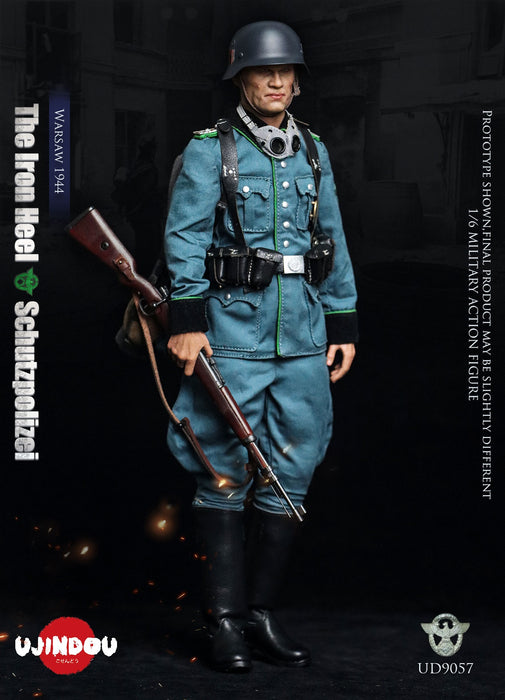 Pre-order 1/6 UJINDOU UD9057 The Iron Heel-WWII German Schutzpolizei Warsaw 1944 Action Figure