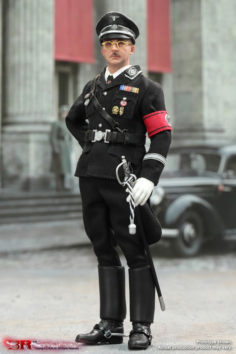 Pre-order 1/12 3R TG80008 Little Empire Series Eight - Heinrich Himmler Black Version Action Figure