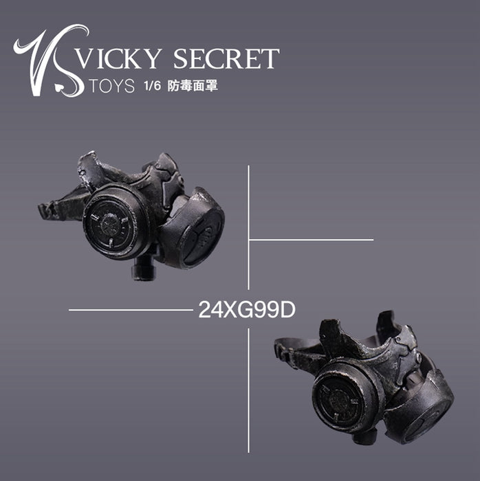 In-stock 1/6 YMTOYS 24XG99 Gas Mask Accessories