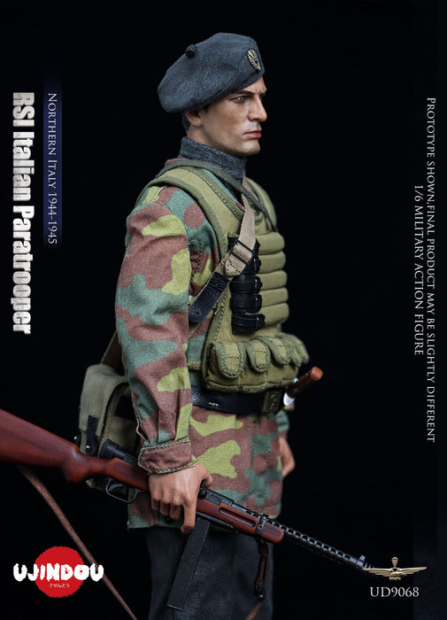 Pre-order 1/6 UJINDOU UD9068 RSI Italian Paratrooper Northern Italy 1944-1945 Action Figure