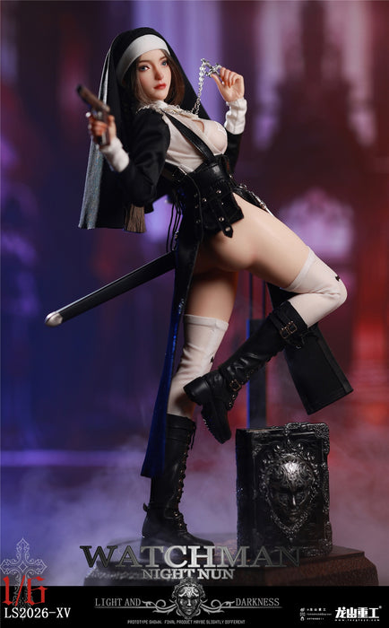 Pre-order 1/6 Longshan LS2026-XV Redemption of the Night Nun 1.0 Remastered Version - Elena