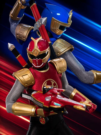 Pre-order 1/6 Soosootoys SST-098AB Thundery Red&Blue Ninja Action Figure