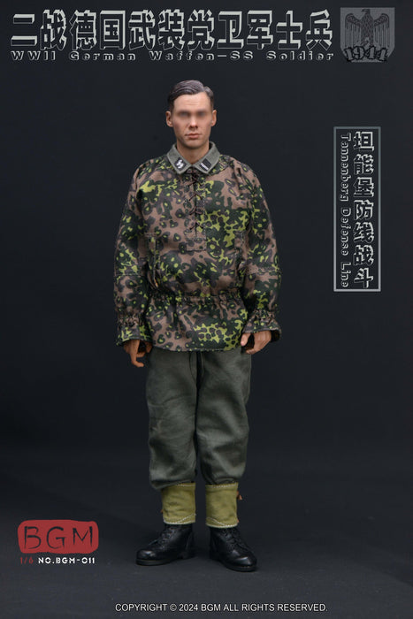 Pre-order 1/6 BGM BGM-011 WWII German Waffen-SS Soldier Tannenberg Defense Line 1944 Custom Kit