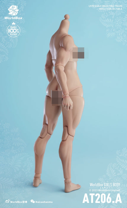 In-stock 1/6 Worldbox AT206 Muscular Female Body